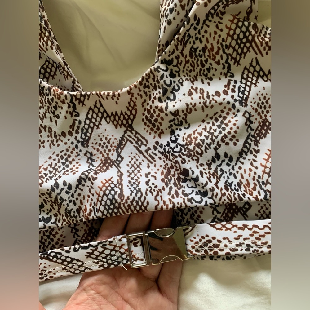 Snakeskin Pattern Bikini - Picture 2 of 4